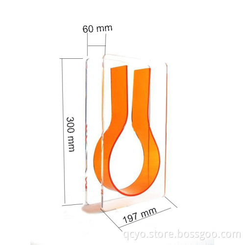 Customized Tall vase acrylic vase whosale